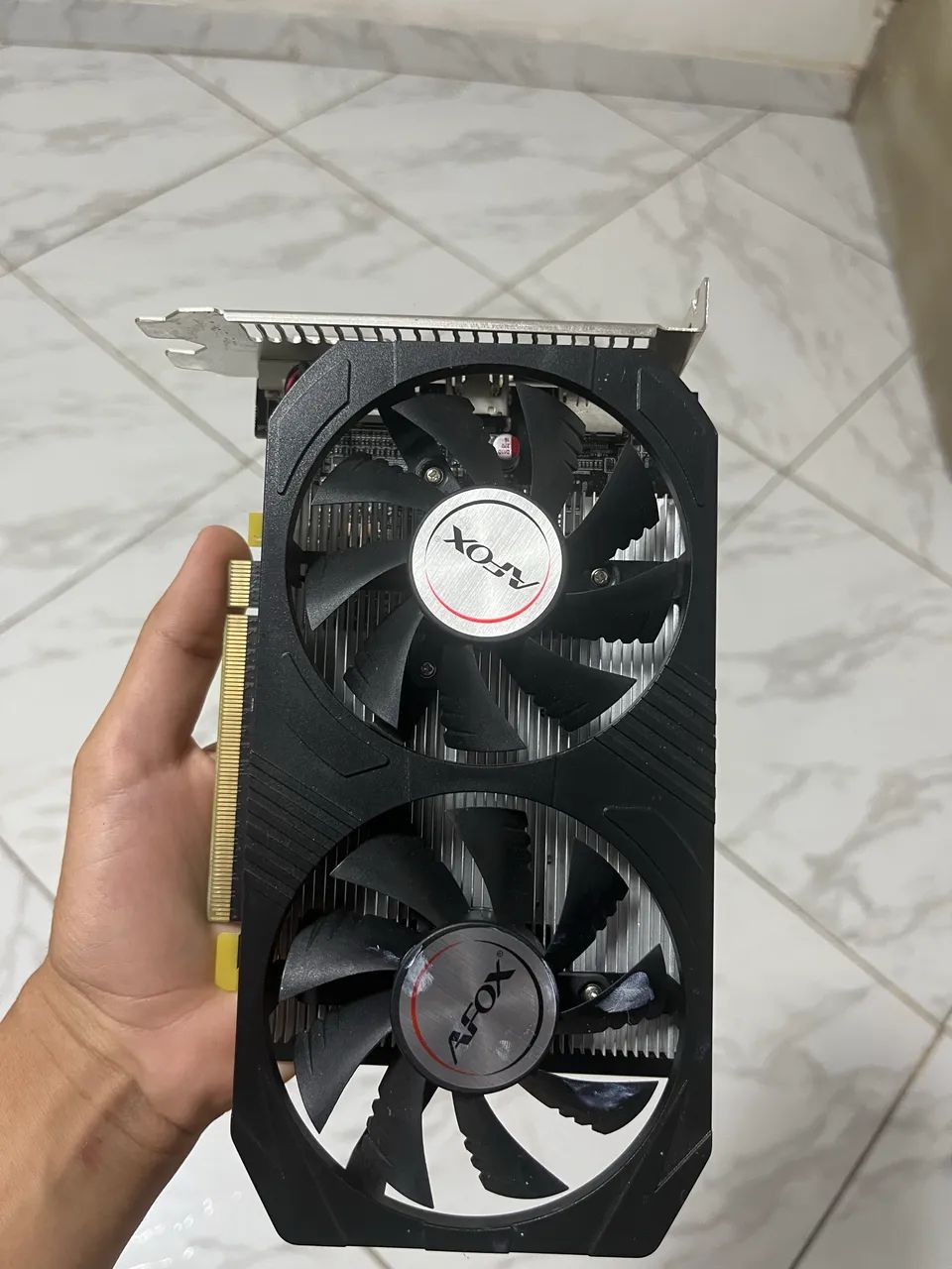 AFOX AMD Radeon RX 550 de 4GB - esse valor pra quem pegar hoje comigo  - Foto 2