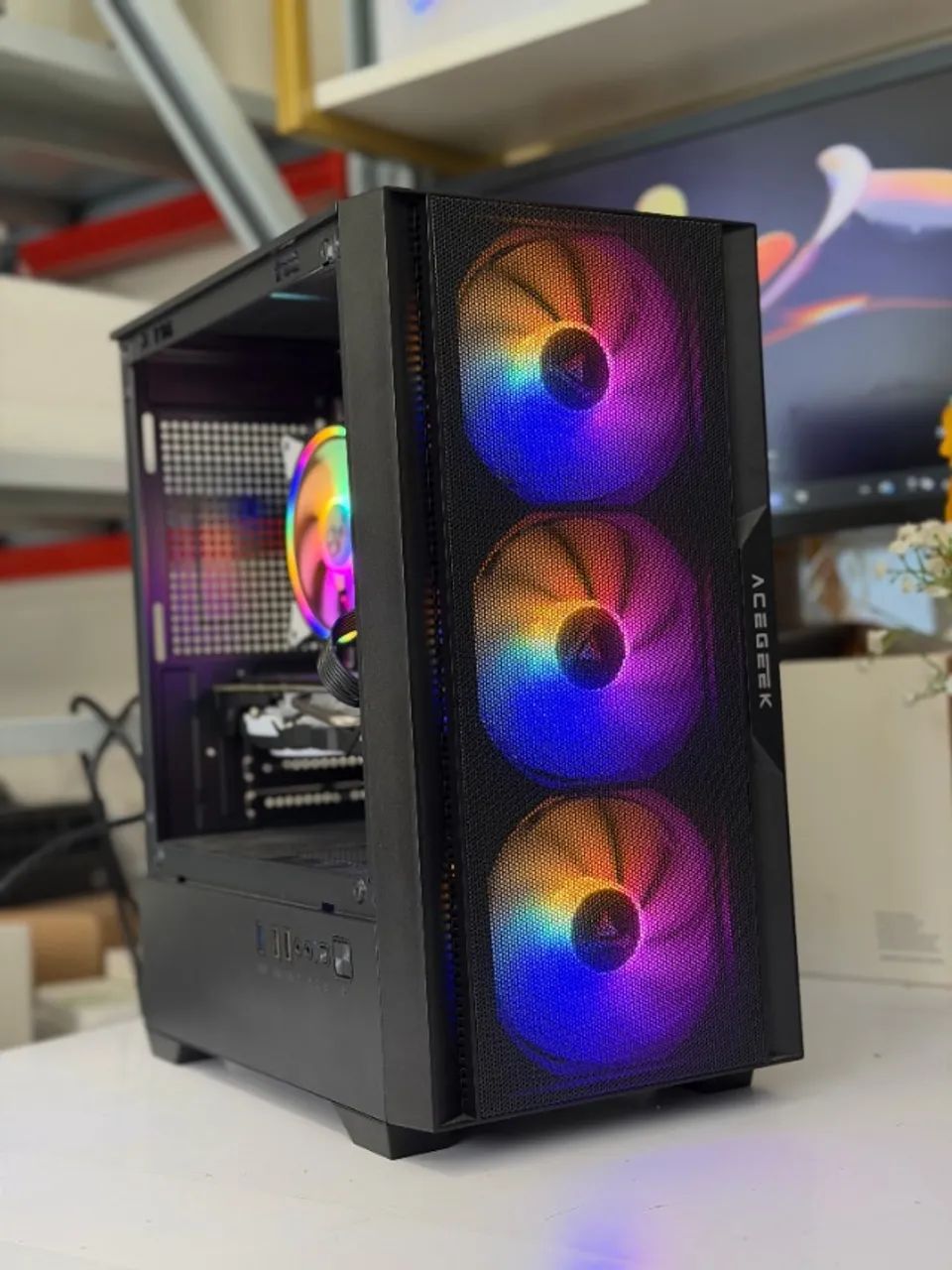 PC Gamer Xeon 2682 V4 + RX 580 MSI + 16GB - Foto 5