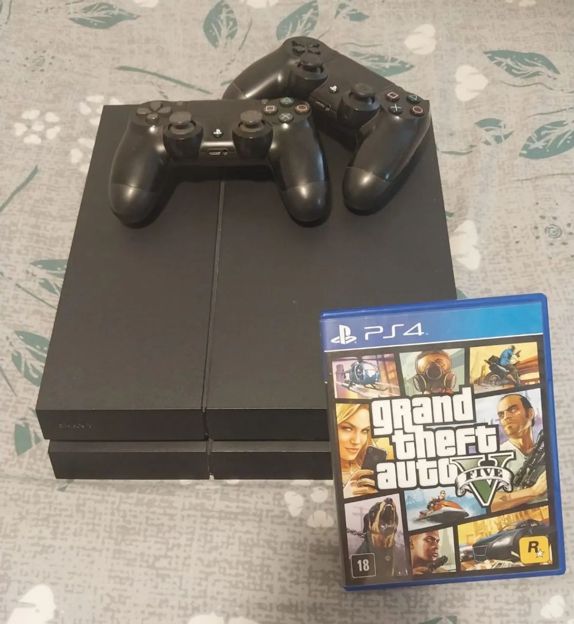 TELEVISÃO SAMSUNG HD 32 POLEGADAS+PS4 FAT 500 GB+2 CONTROLES+JOGO GTA V BOA CONSERVAÇÃO  - Foto 2