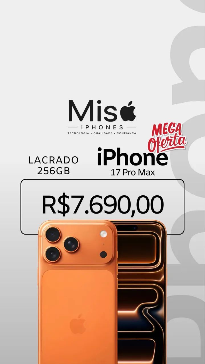 iPhone 17 Pro Max 256gb (Lacrado) - Foto 2