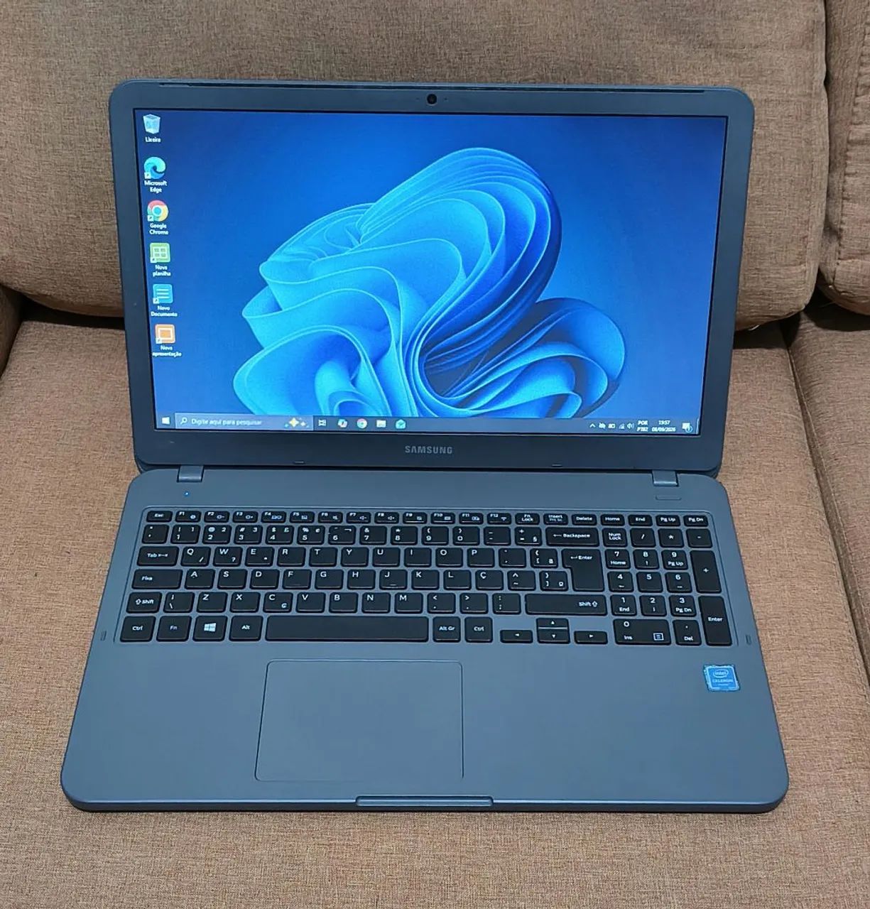 Notebook Samsung para estudar e trabalhar 128gb SSD 