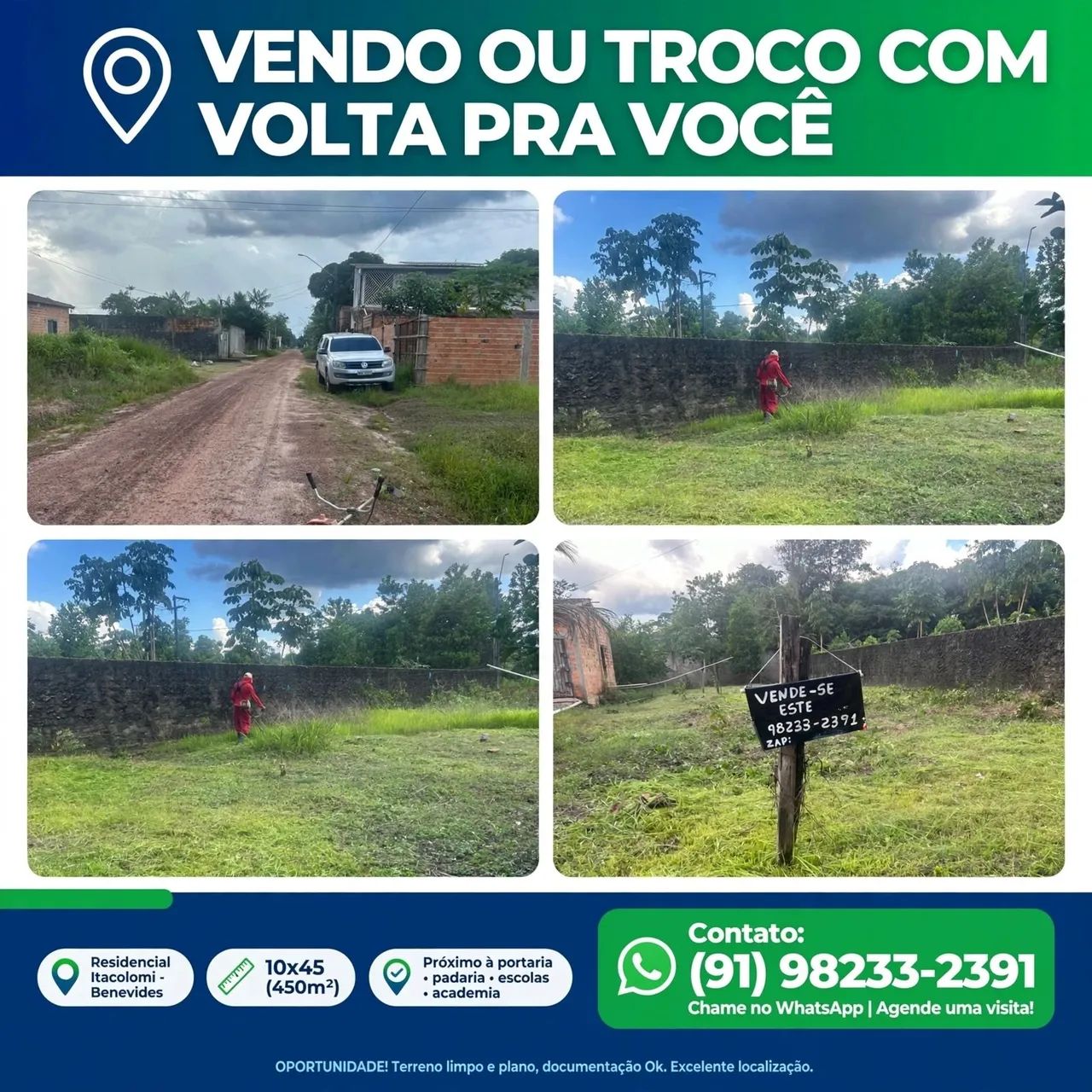 Vendo ou troco com volta minha pra vc 