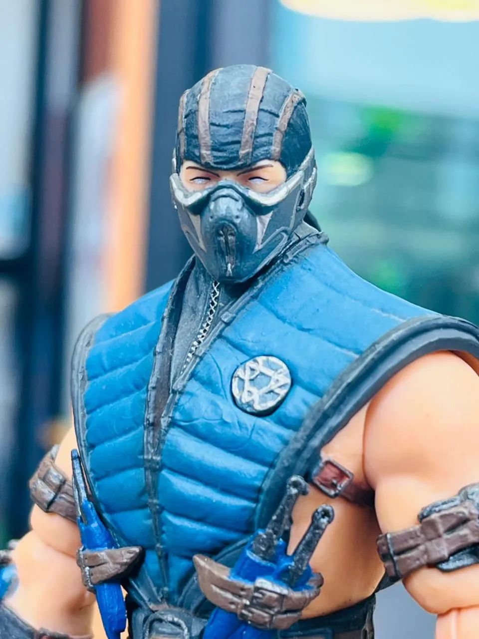 Sub Zero Mortal Kombat Mezco - Foto 3