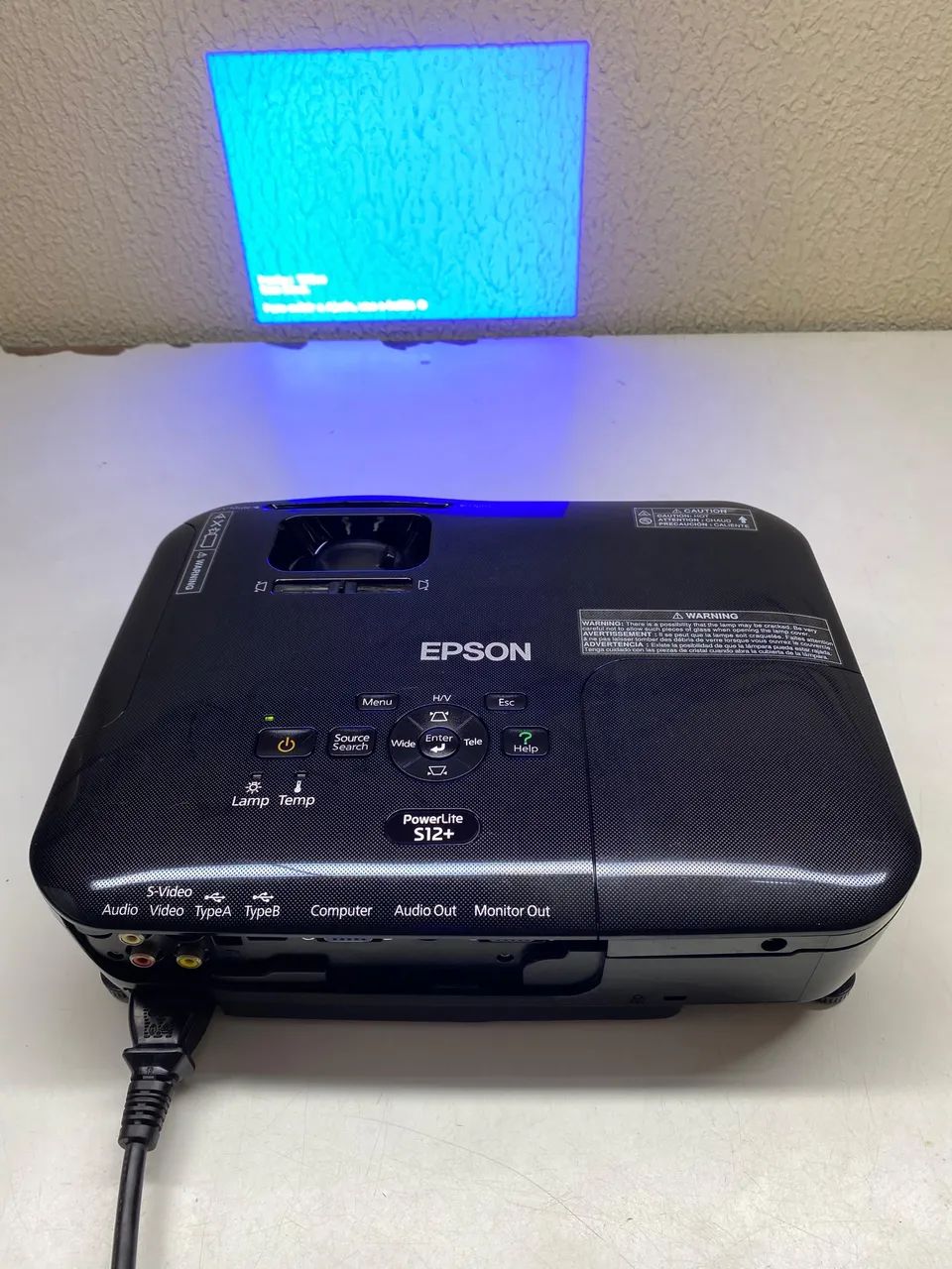 Projetor Epson/ Completo/ Garantia  - Foto 4