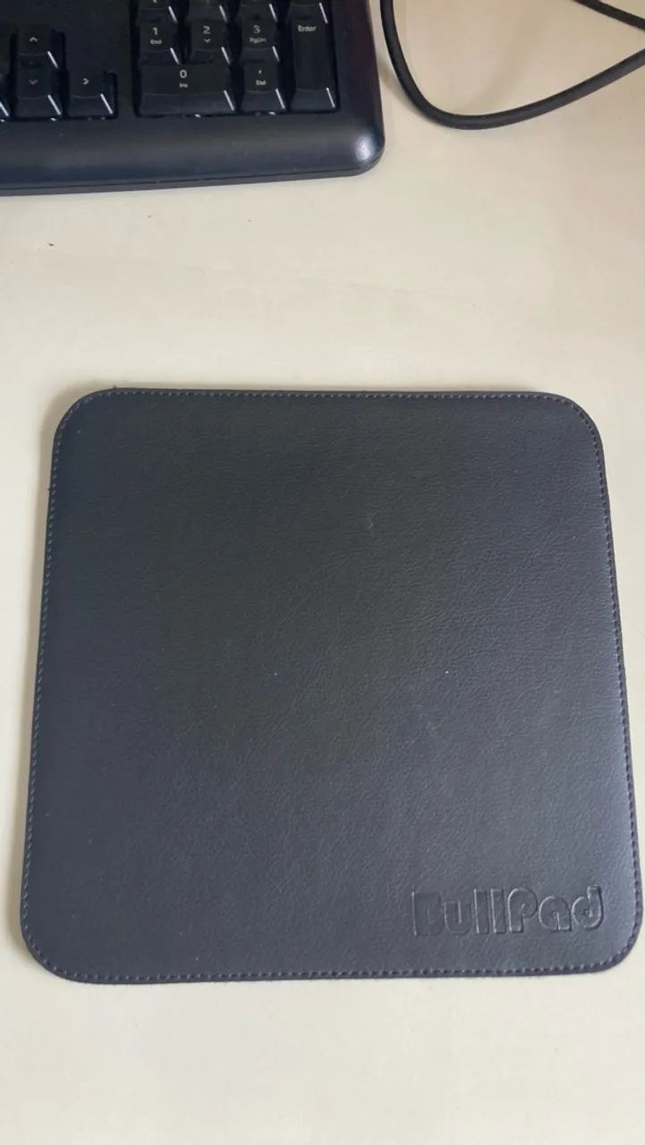 Mousepad bull pad couro original