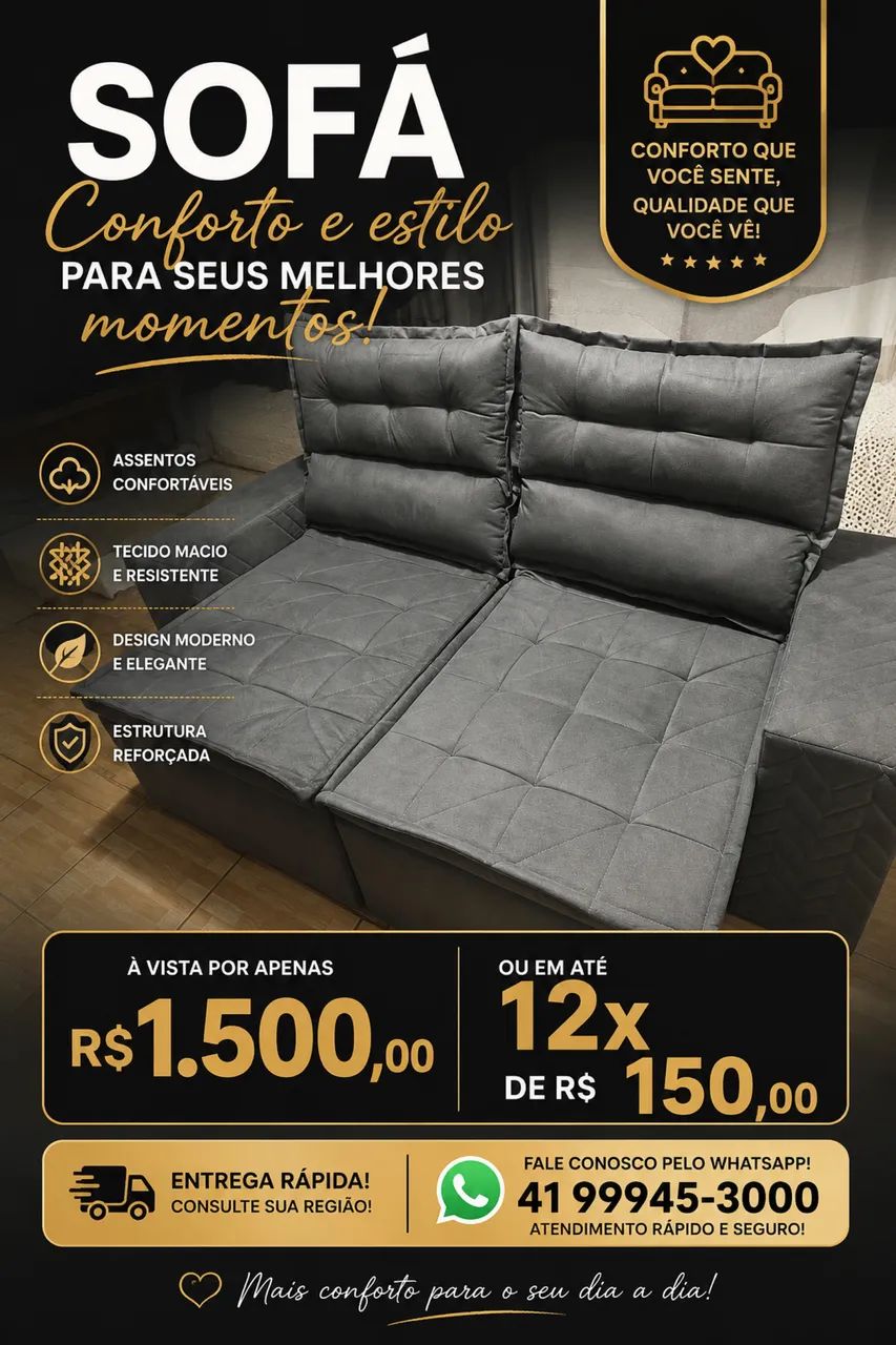 Sofás novos - Foto 2