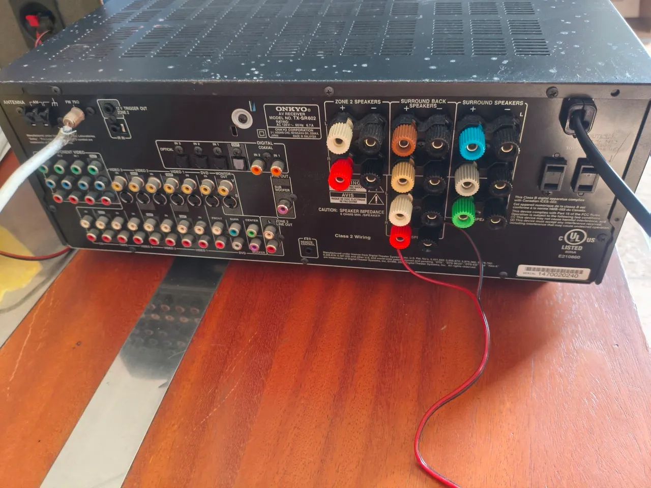Receiver onkyo 