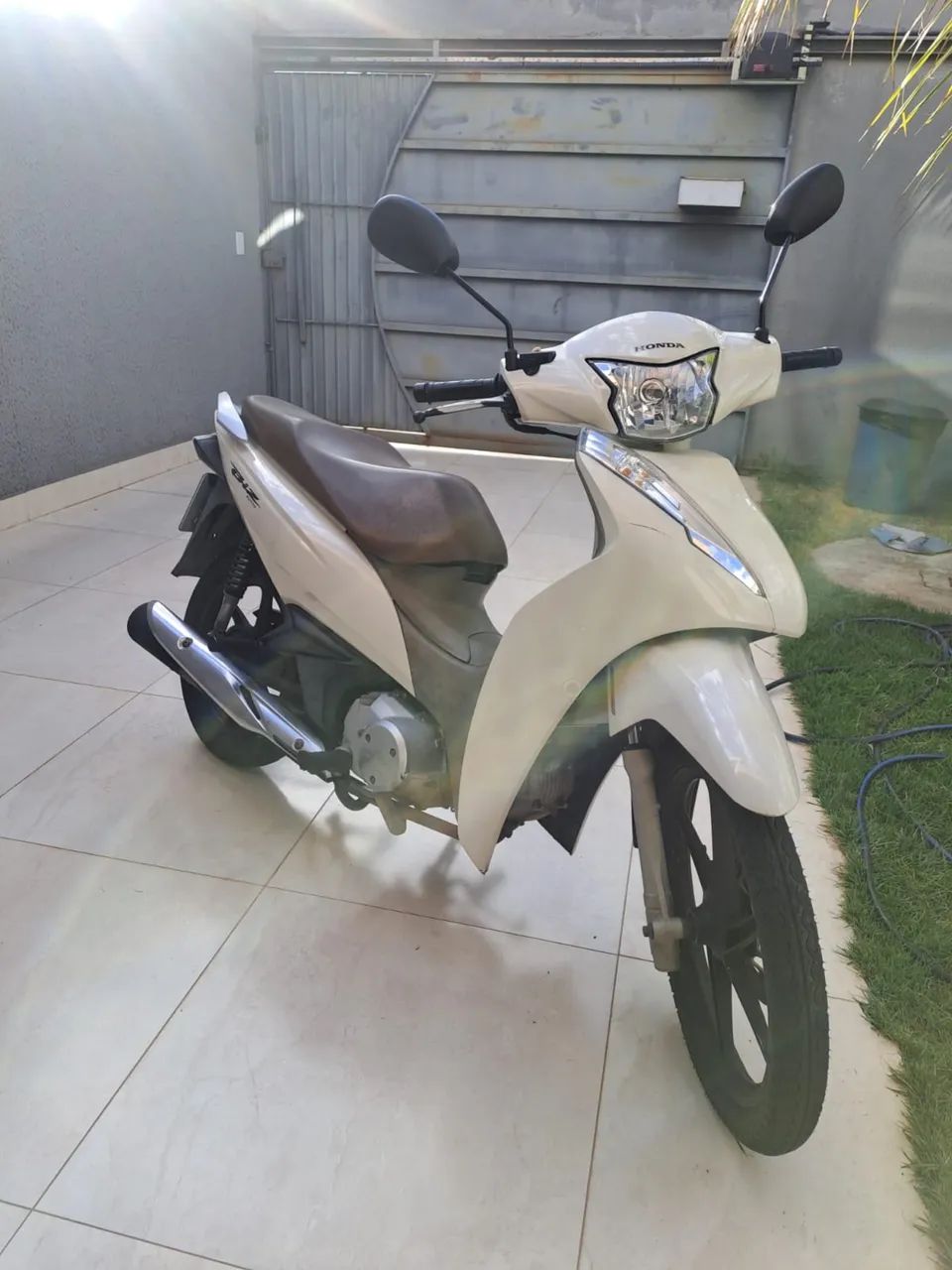 Biz 125 branco  - Foto 4