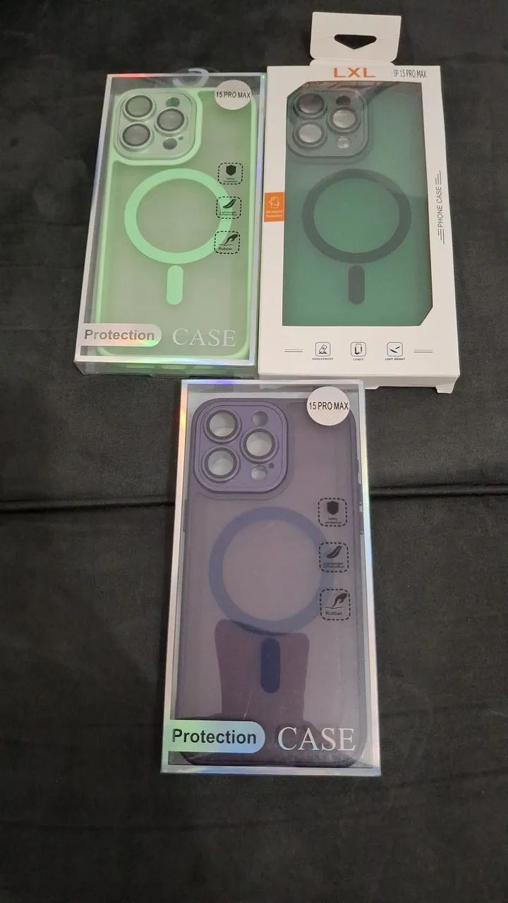 Kit 12 capa capinha para Celular A35  A55  M14  A14 E para iPhone pro Max 15 14 13 12 11  - Foto 2