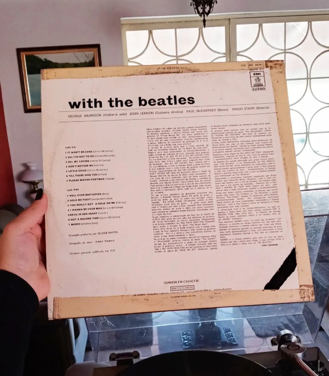 lp vinil - the beatles - with the beatles - Foto 3