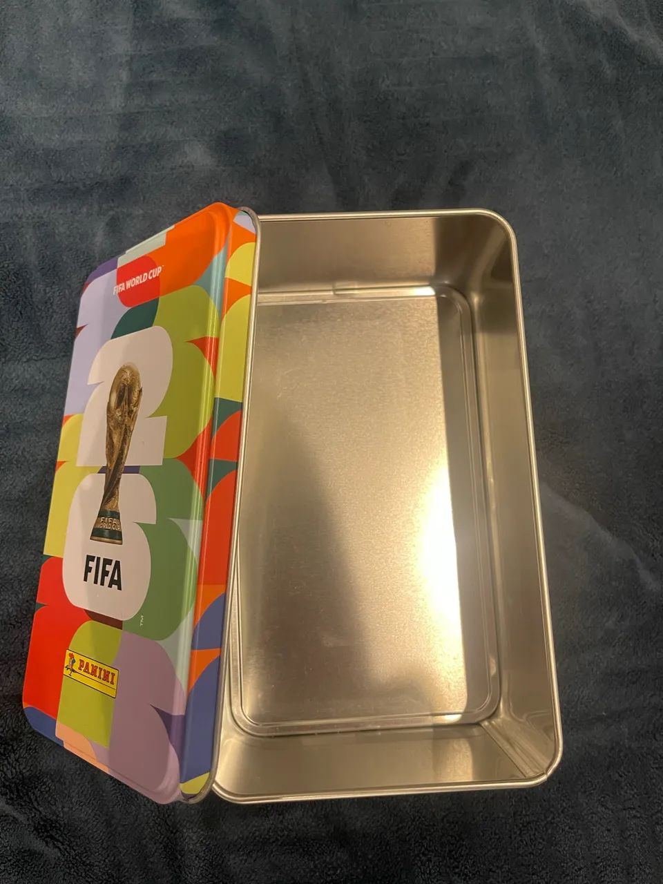 Caixa para guardar figurinhas copa 2026 - oficial panini - Foto 3