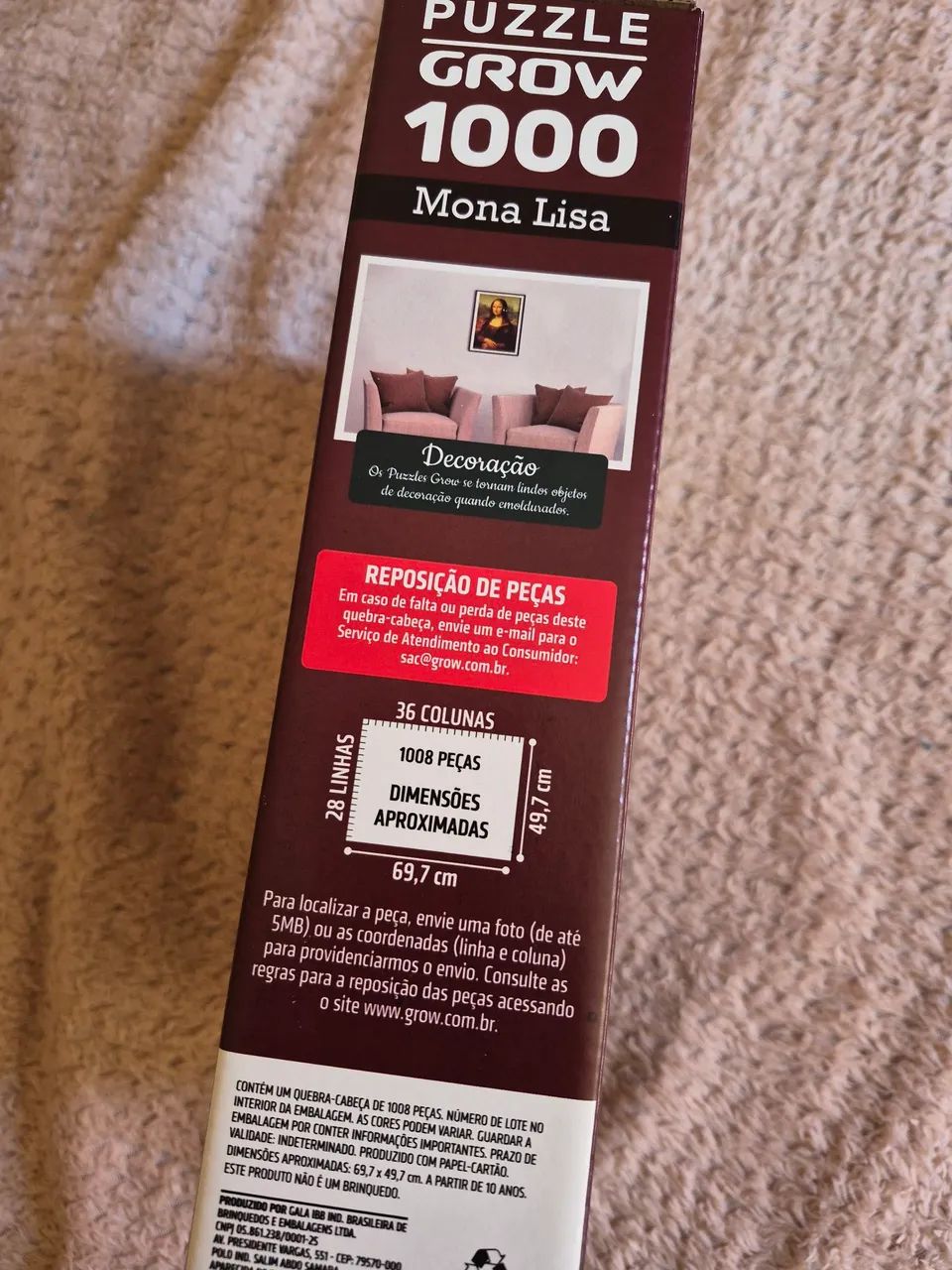 Quebra-cabeça Monalisa - Foto 2