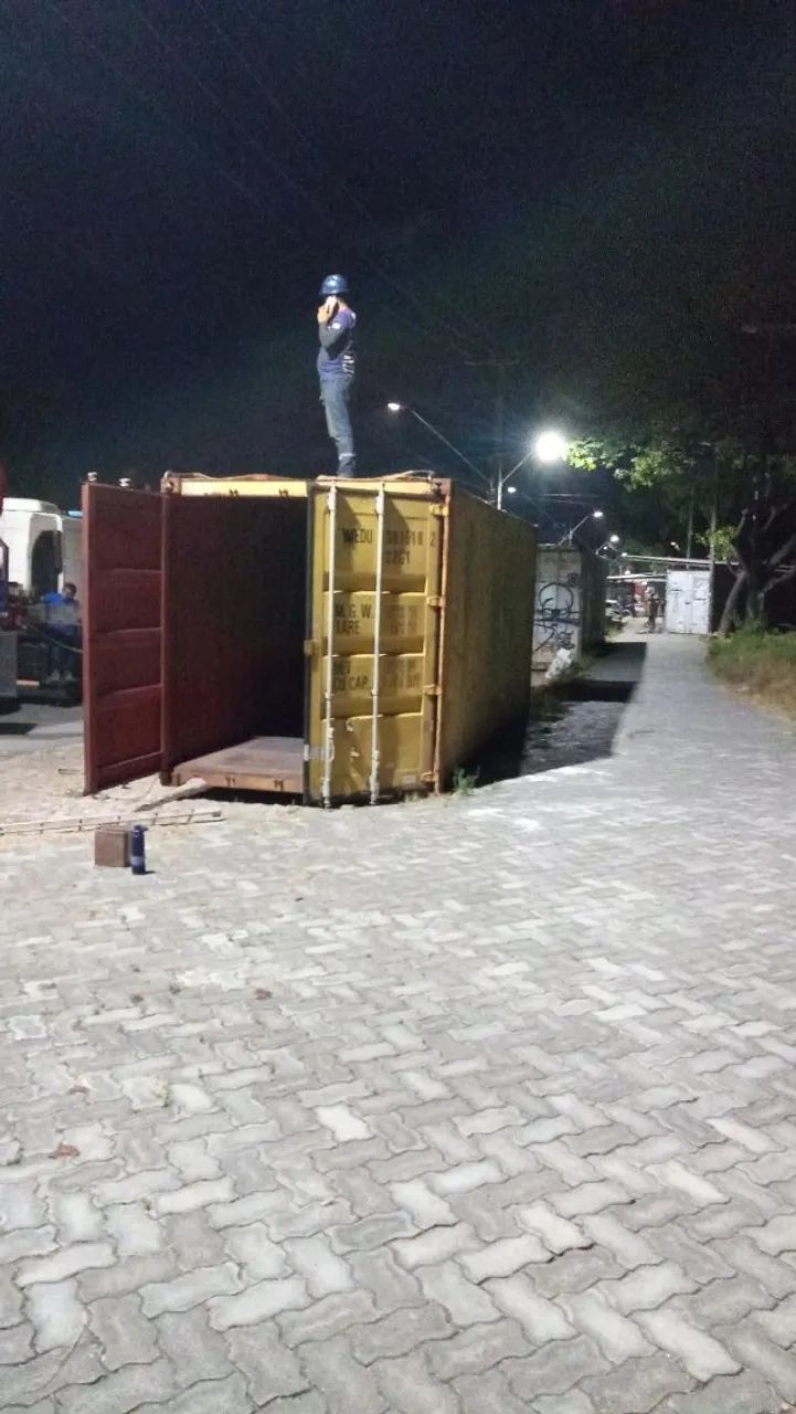 Container de 6 m 20 pés em perfeito estado - Foto 2