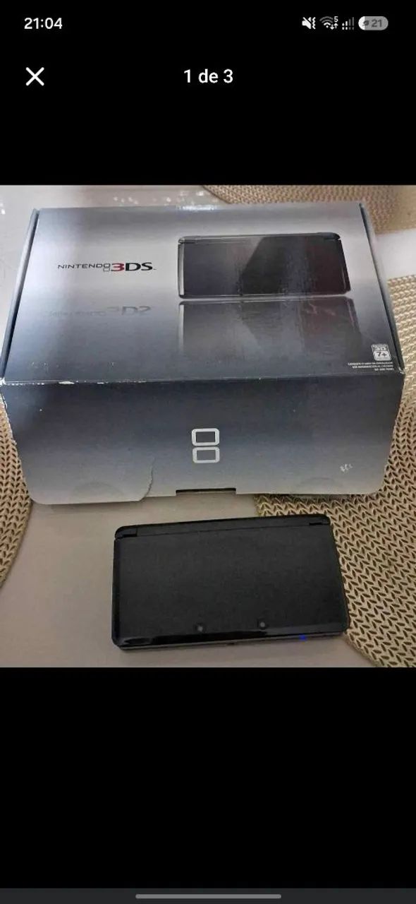 3ds Old Cosmo Black desbloqueado - Foto 2