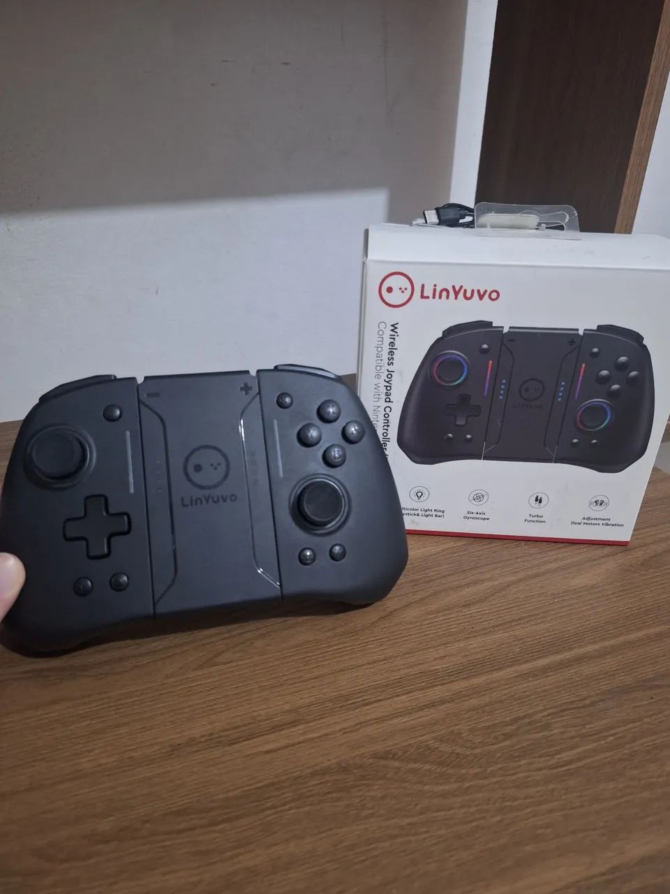 Joy-con/Controle ergonômico para Nintendo Switch/OLED - Sem Drift - Foto 3