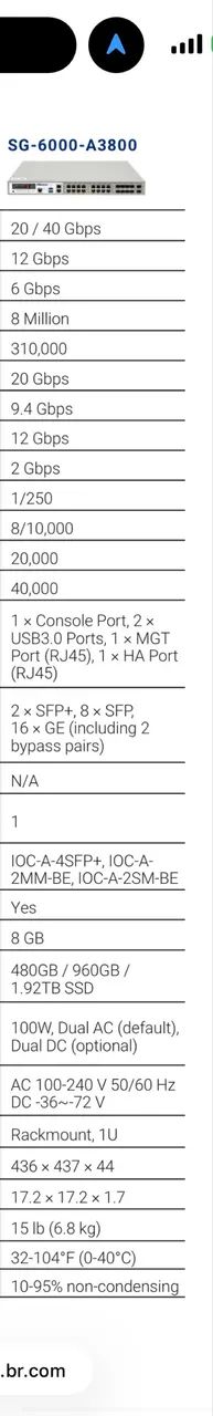 Hillstone cgnat 10gb - Foto 5