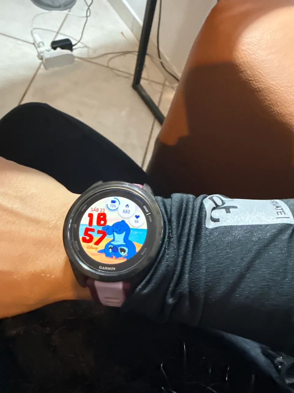Garmin roxo 165  - Foto 4
