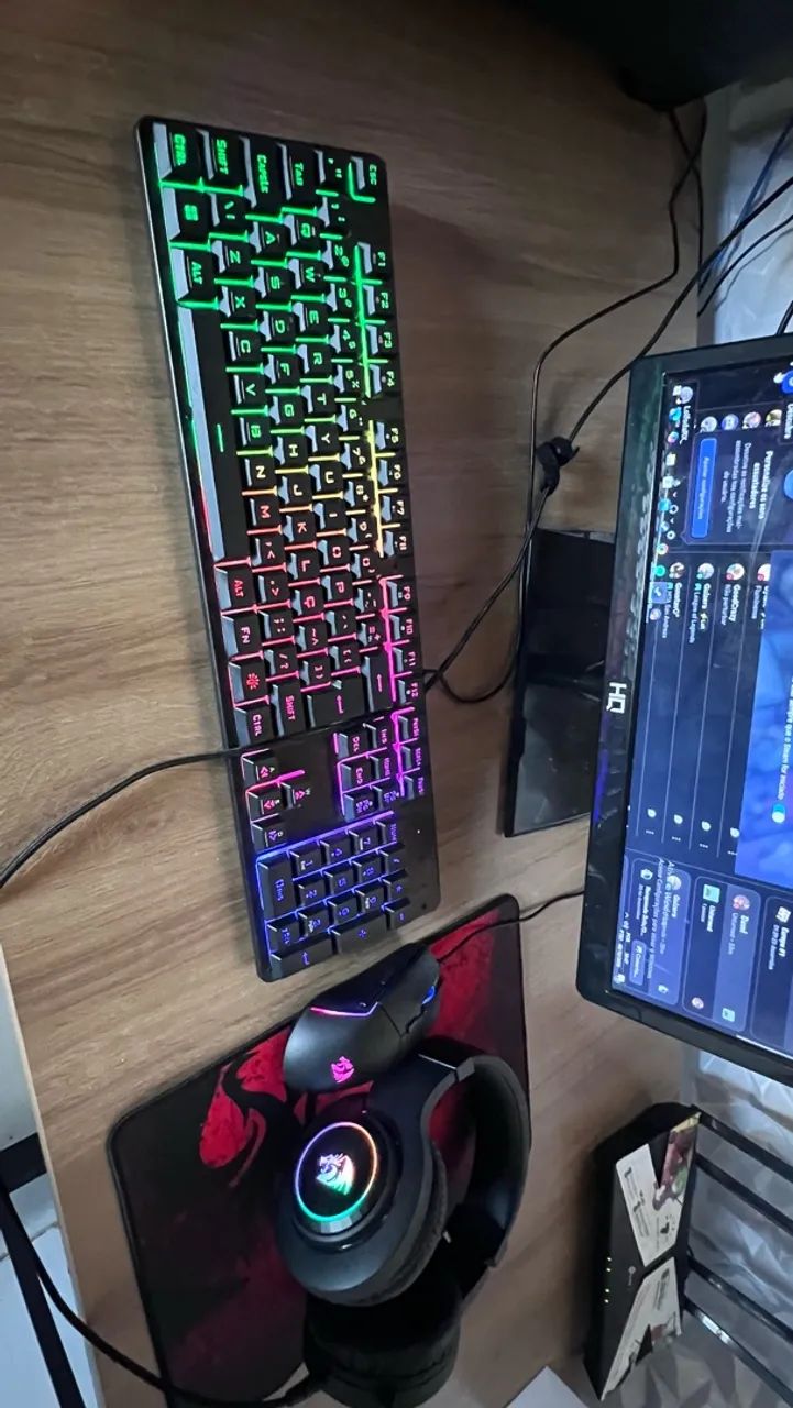 Pc gamer completo + cadeira e mesa  - Foto 4