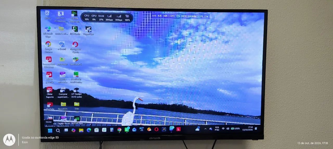 Smart tv aiwa HDR 32 polegadas 