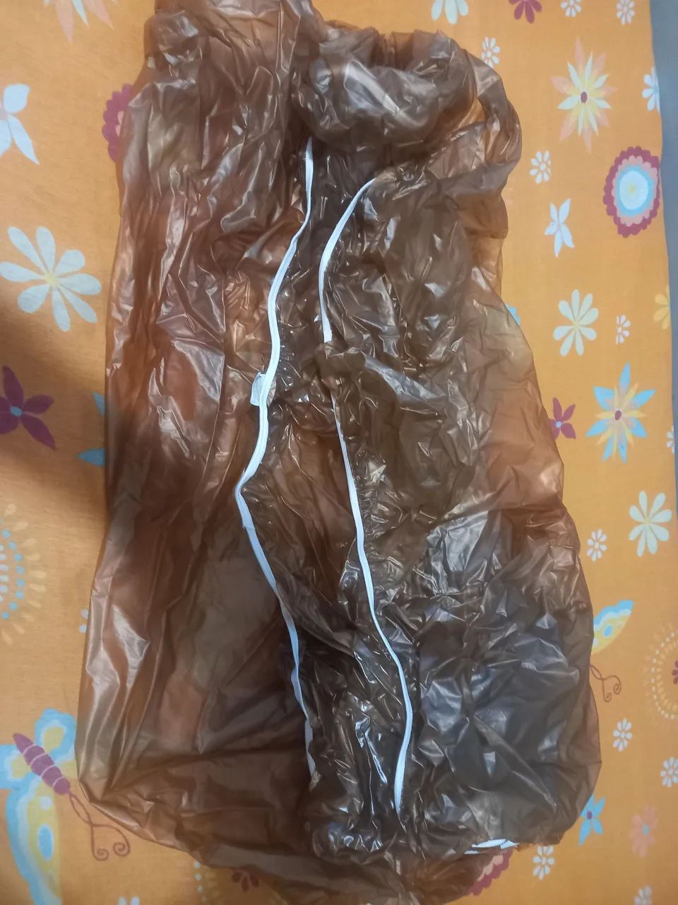 Capa colchão Solteiro impermeável com elástico 