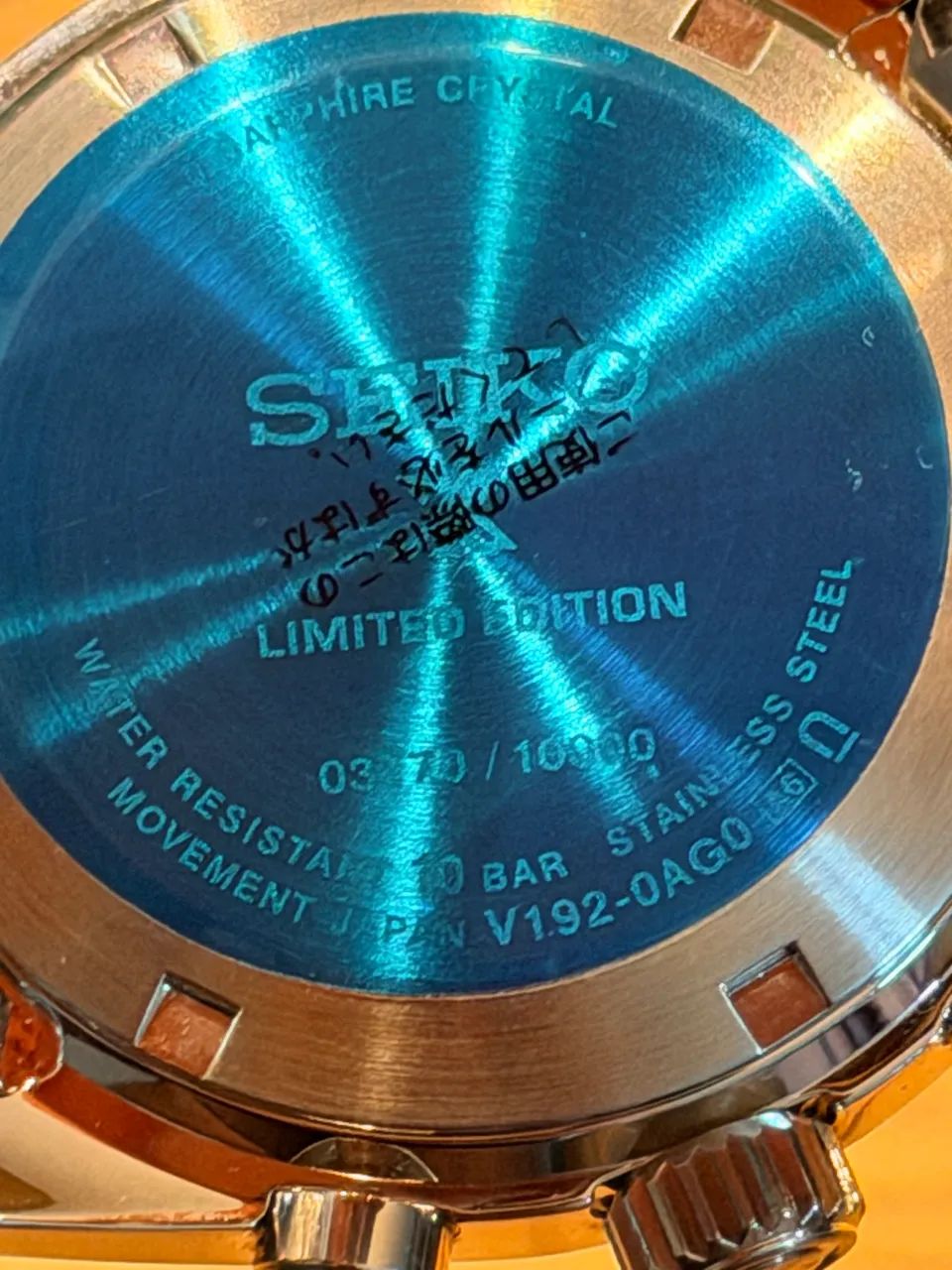 Vende-se Seiko Prospex Speedtimer Solar SSC909 - Crystal Trophy - Foto 3