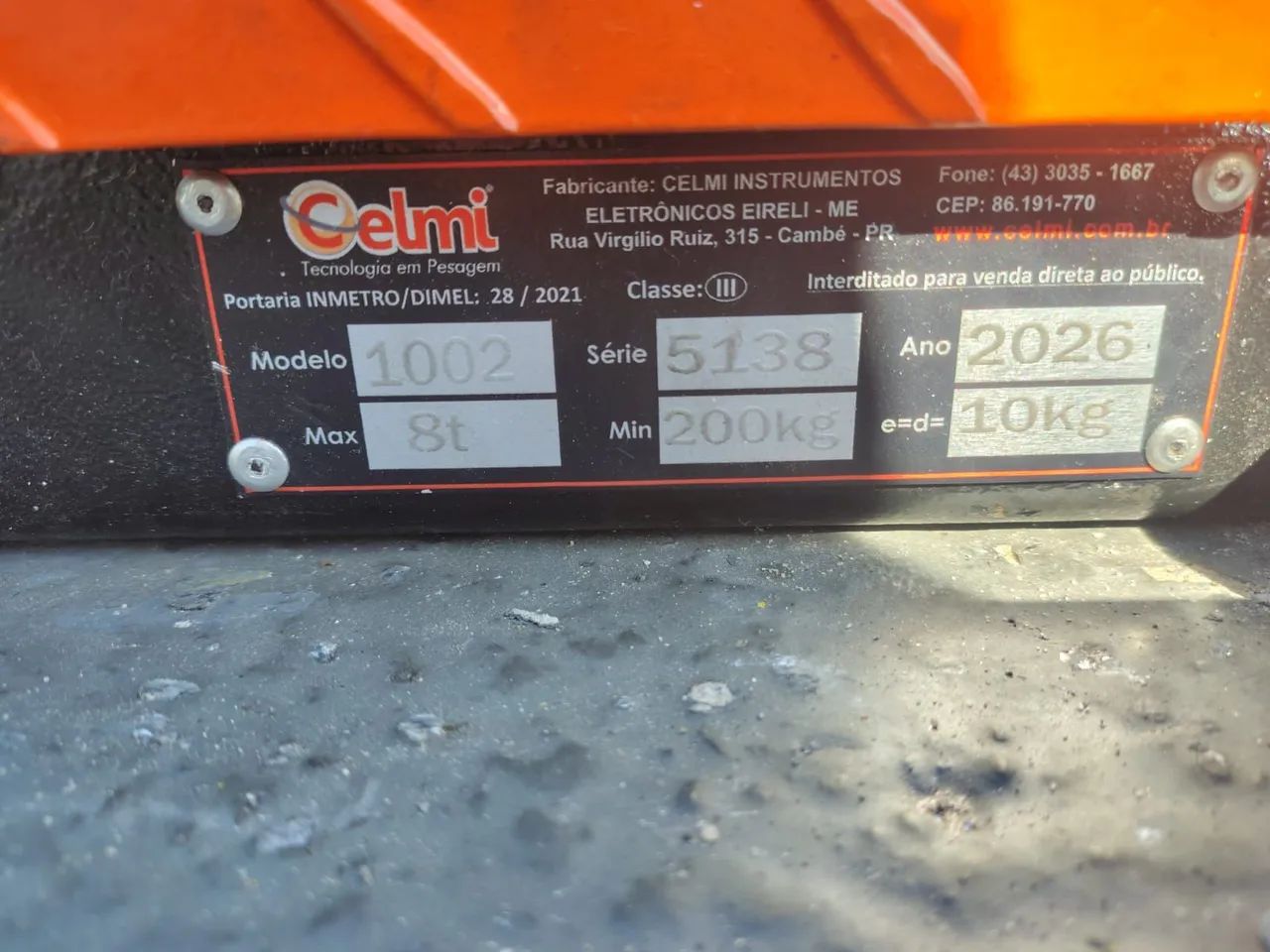Vendo ou troco balança móvel 32 t semi-nova - Foto 2