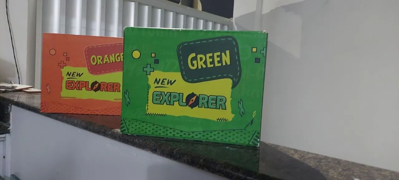 New Explorer Laranja e Green 