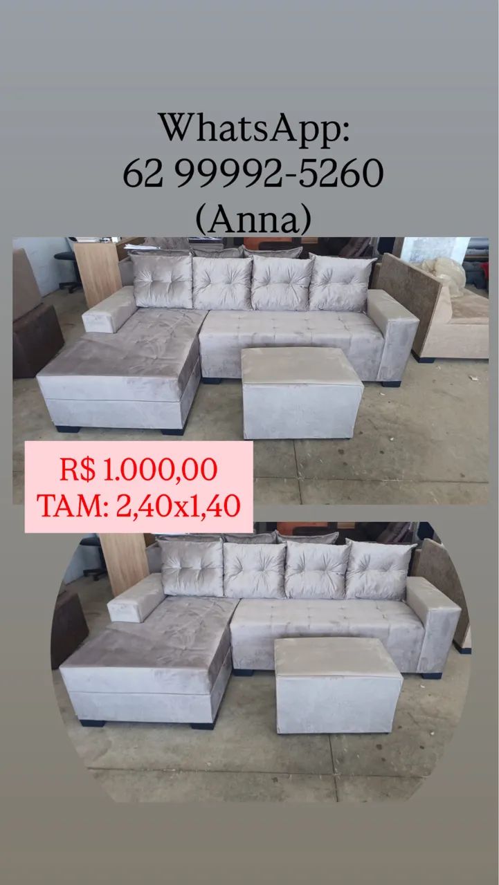 Sofa with Chaise465544813436610560