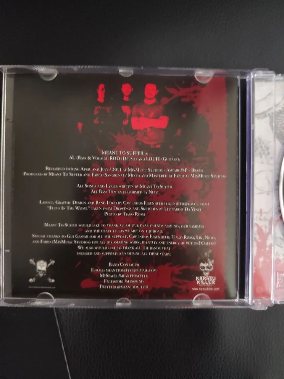 Meant to Suffer - A Step Towards Deception (CD) - Foto 4