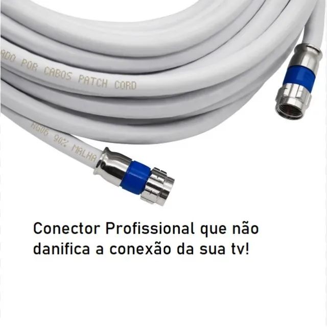 Cabo p/ Antena de TV - Profissional - Foto 2