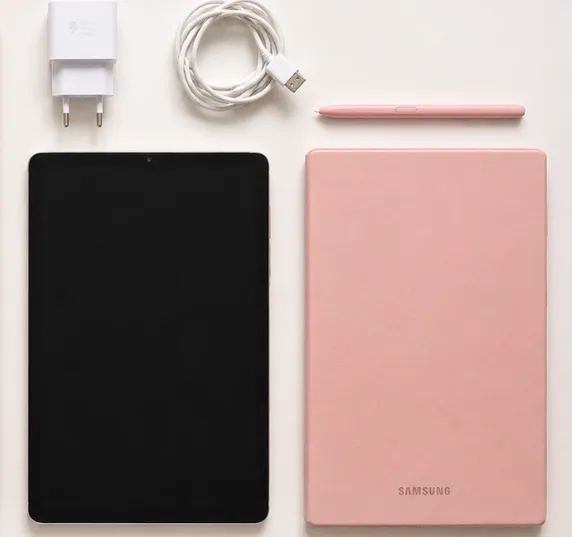 Tablet Samsung S6 lite Rosa 64gb Perfeito - Foto 2
