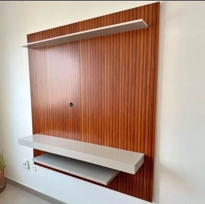 Painel ripado 3D