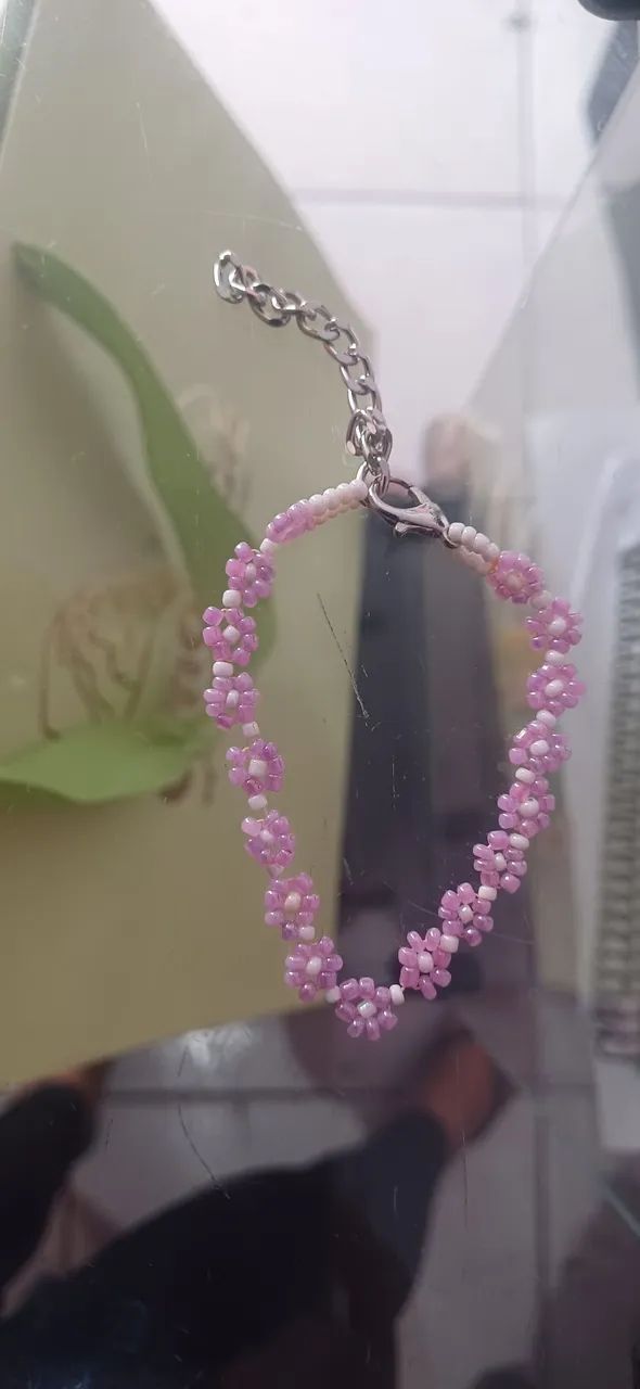 Pulseira arte micanga - Foto 4