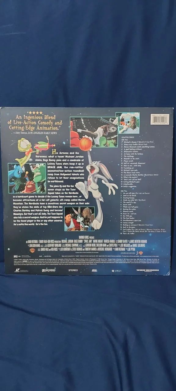 LD - Laser Disc Space Jam - Foto 2