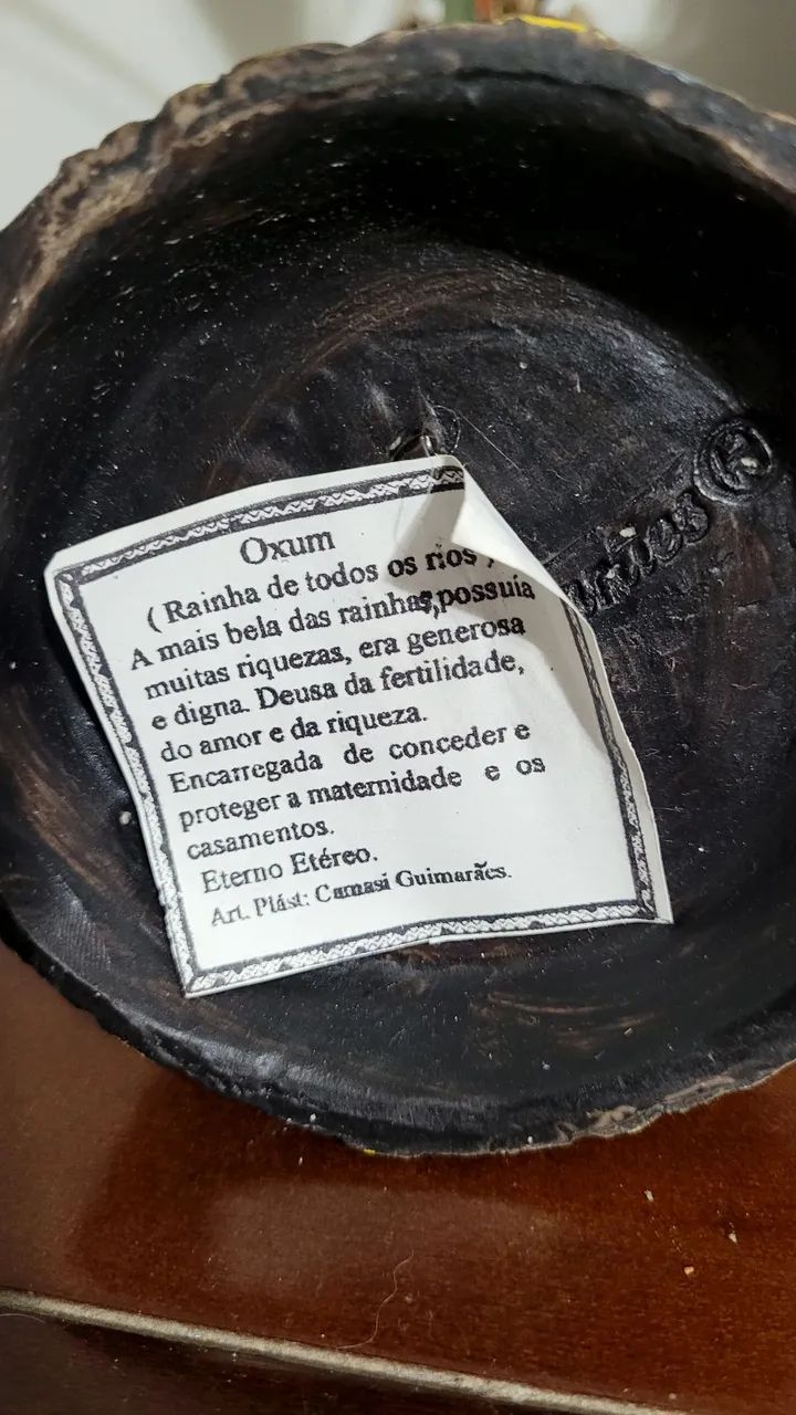 Imagem de orixá oxum 25cm - Foto 3