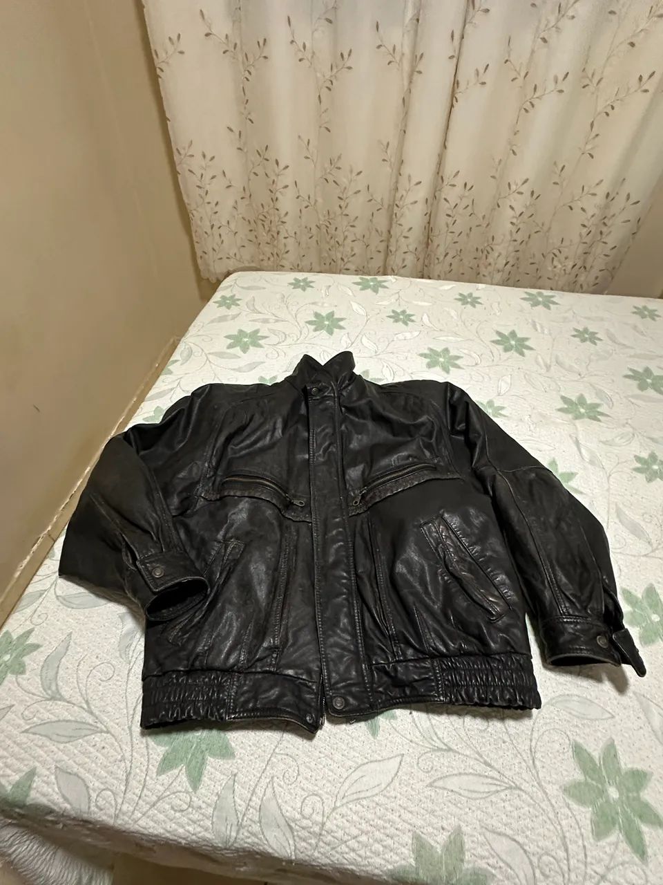 Jaqueta de couro 