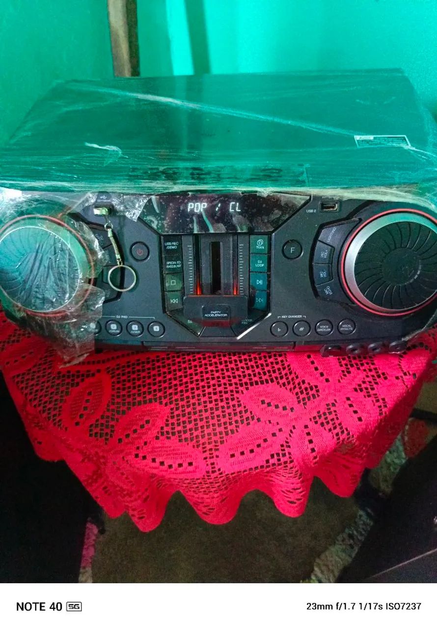 Vendo mini system lg cl98 - Foto 5
