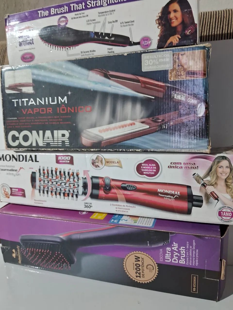 Vendo e troco em celular prancha e escovas.   - Foto 5