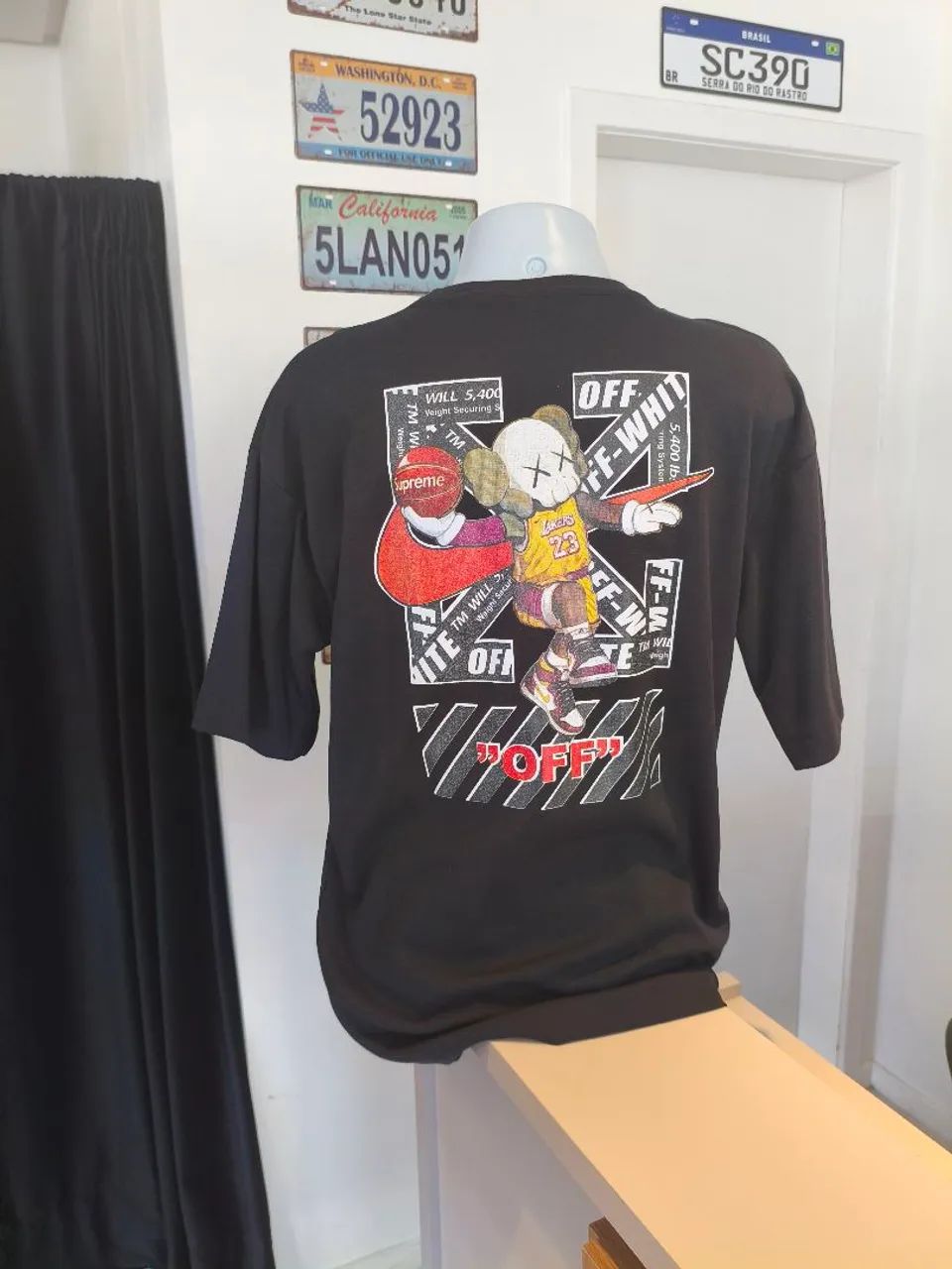 Camiseta oversize suedini G 