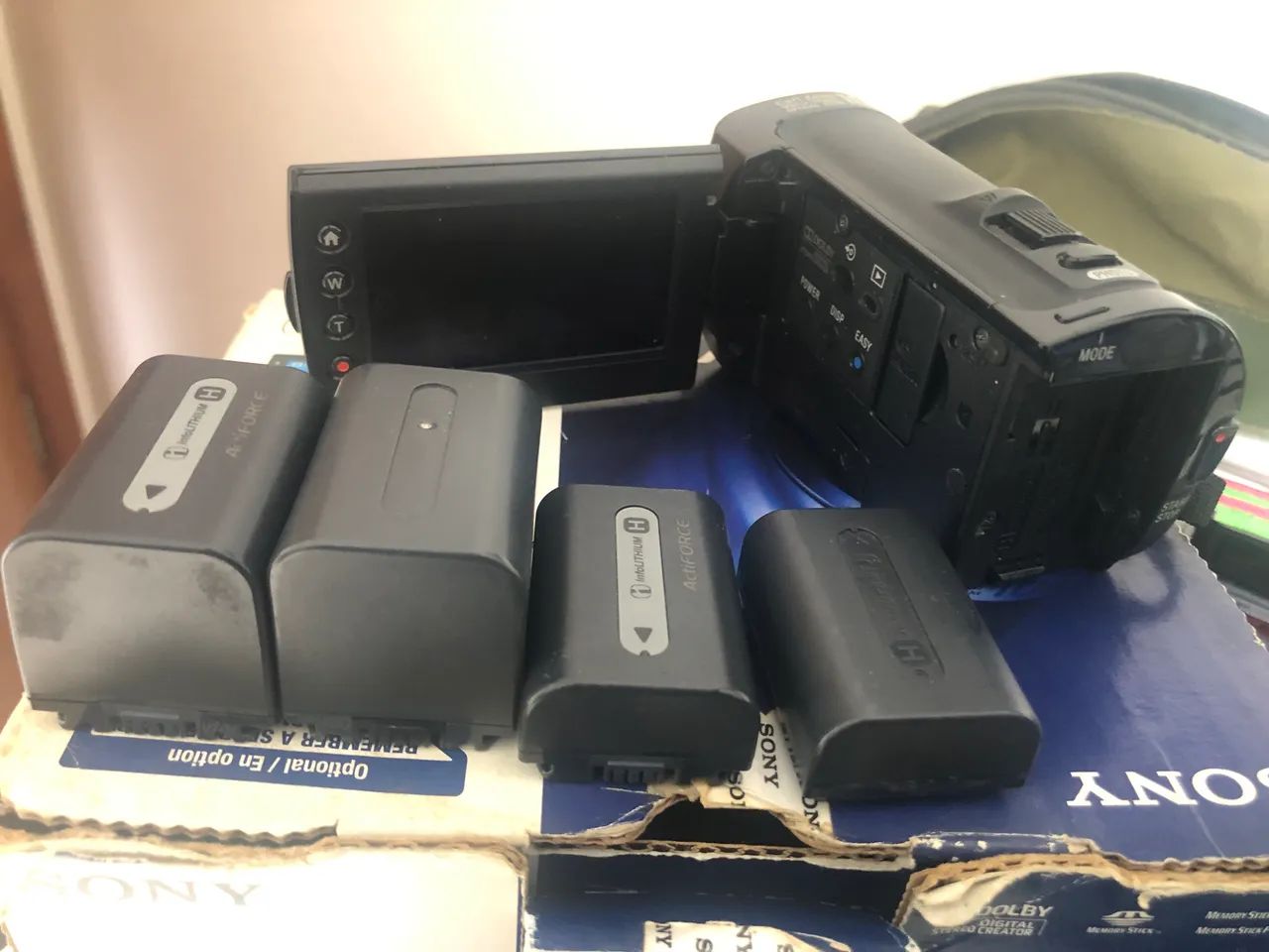 Filmadora Sony 