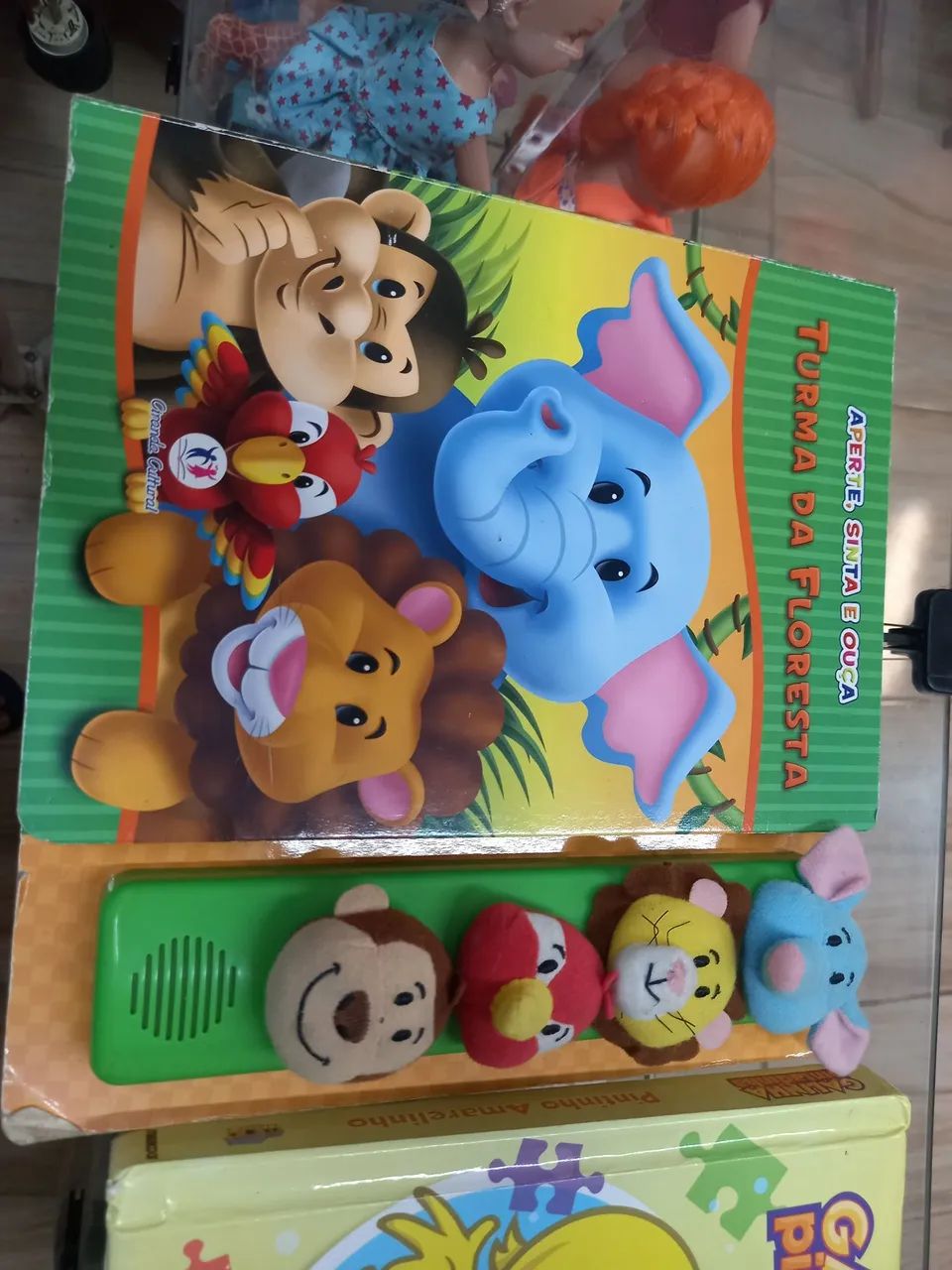 Livros infantis com animação 