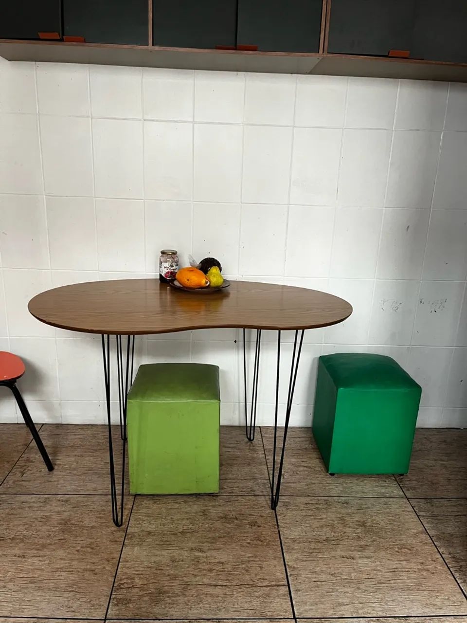 Mesa jantar orgânica 