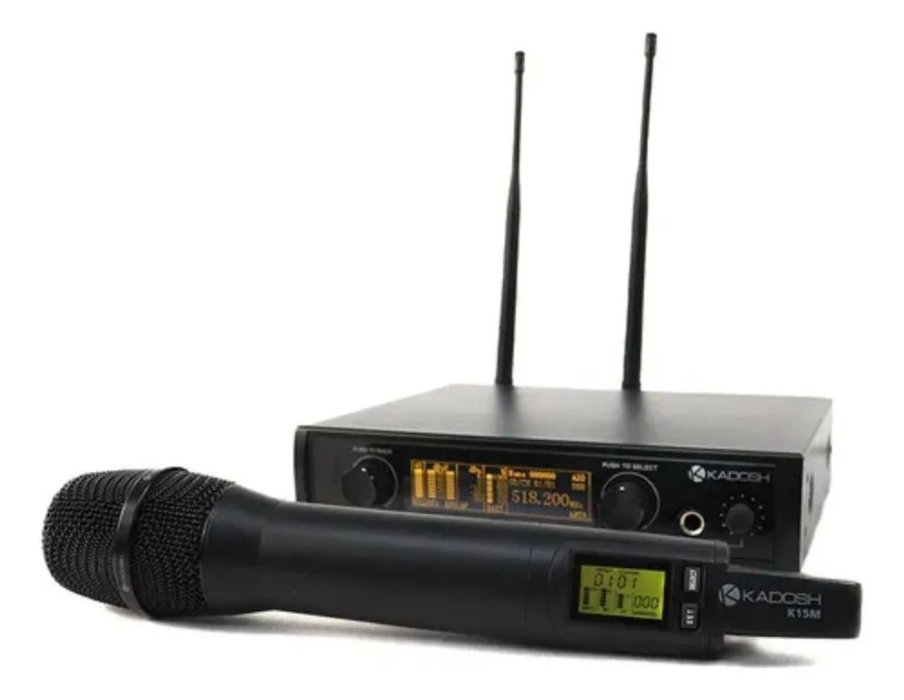 Microfone  kadohs  1501 no case troco por sx600 pago volta - Foto 4