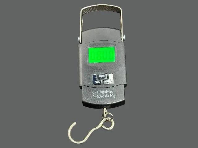 Balança Digita de Gancho Pesa Até 50kg