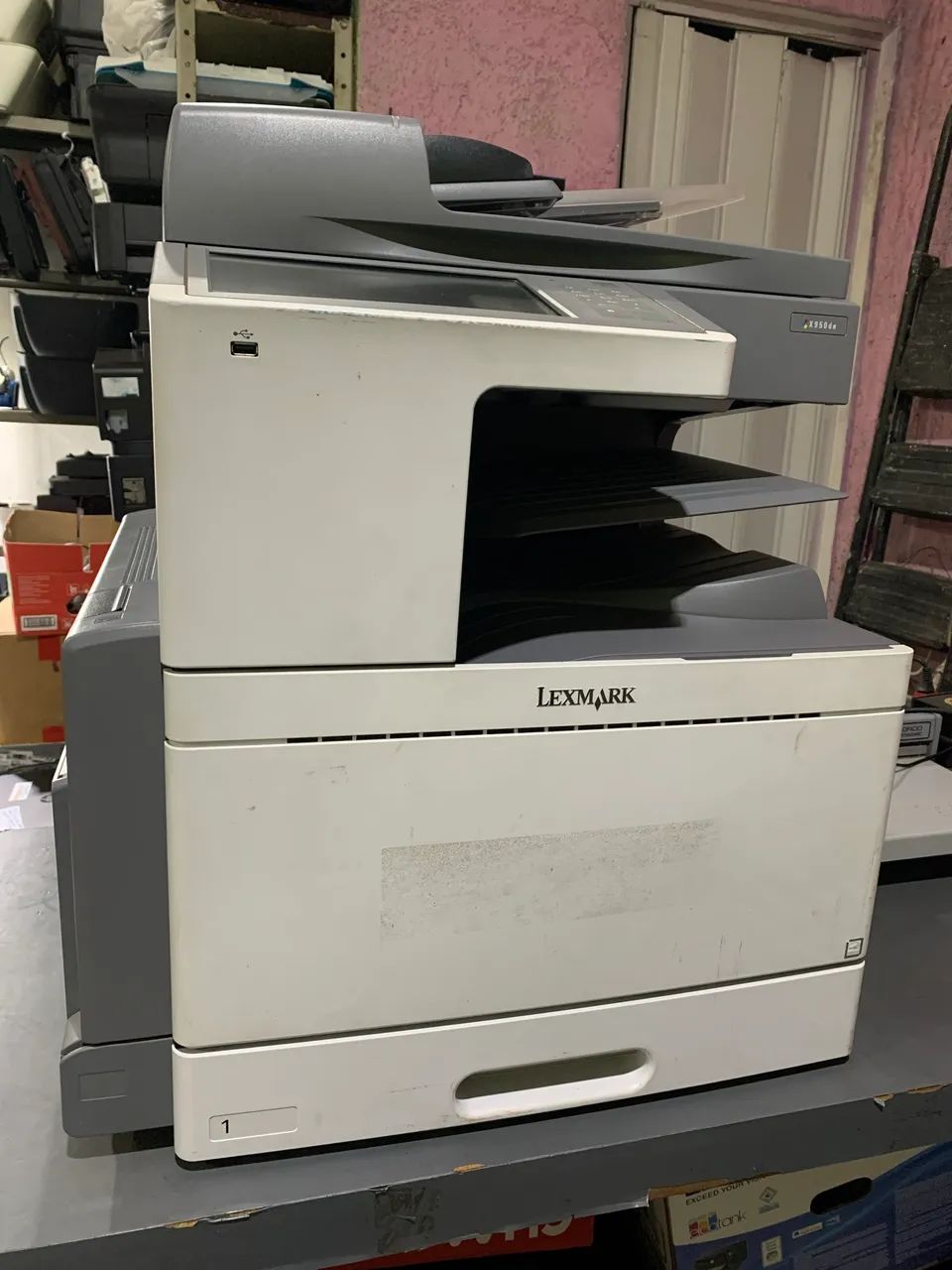Copiadora Lexmark X950de Colorida - Foto 5