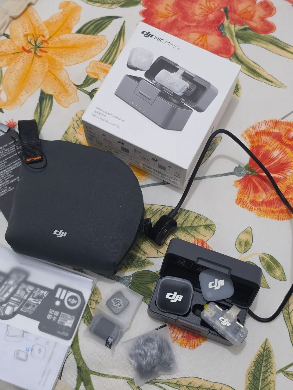 Microfone DJI Mic Mini C - Combo celular Tipo C - Foto 2