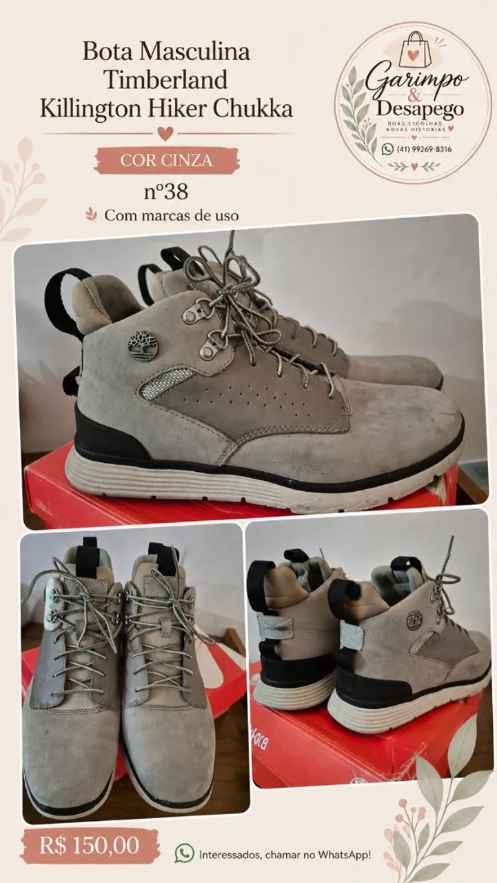 Bota Timberland 38