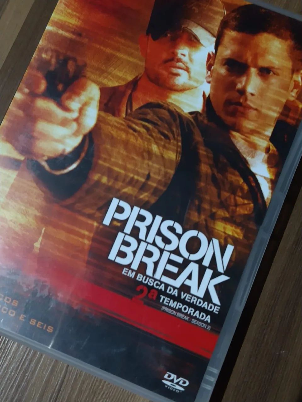 Dvd Prison Break 2 temporada disco 4,5 e 6 - Foto 2