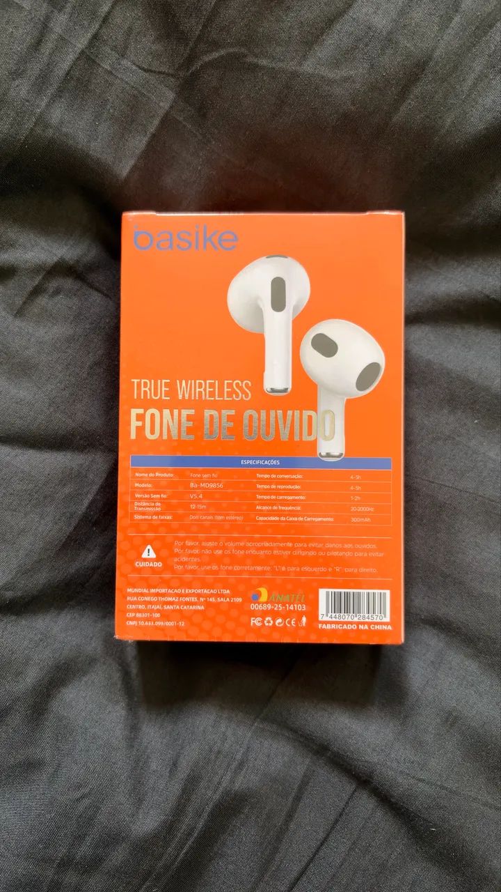 Fone de Ouvido Bluetooth Basike True Wireless - Foto 2