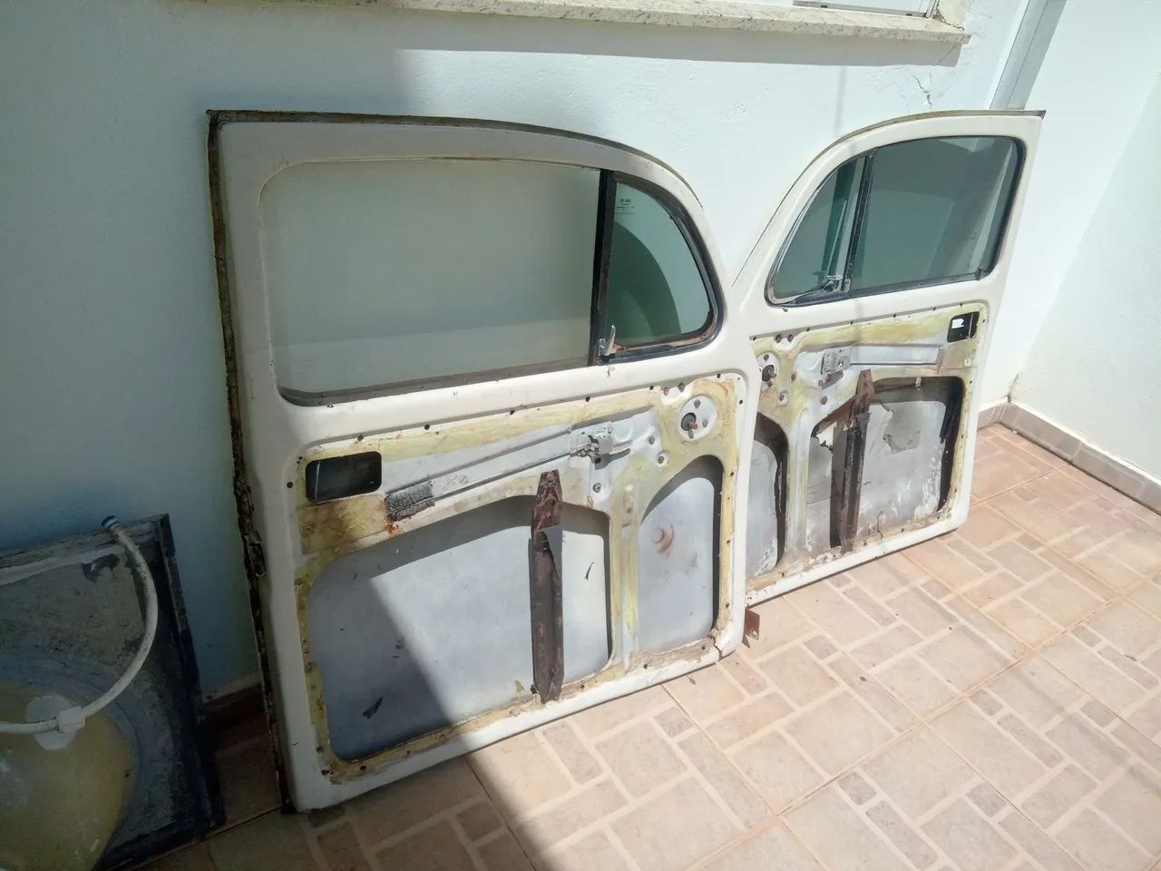 2 Portas Dianteiras Fusca Completas (com detalhes) - Foto 2